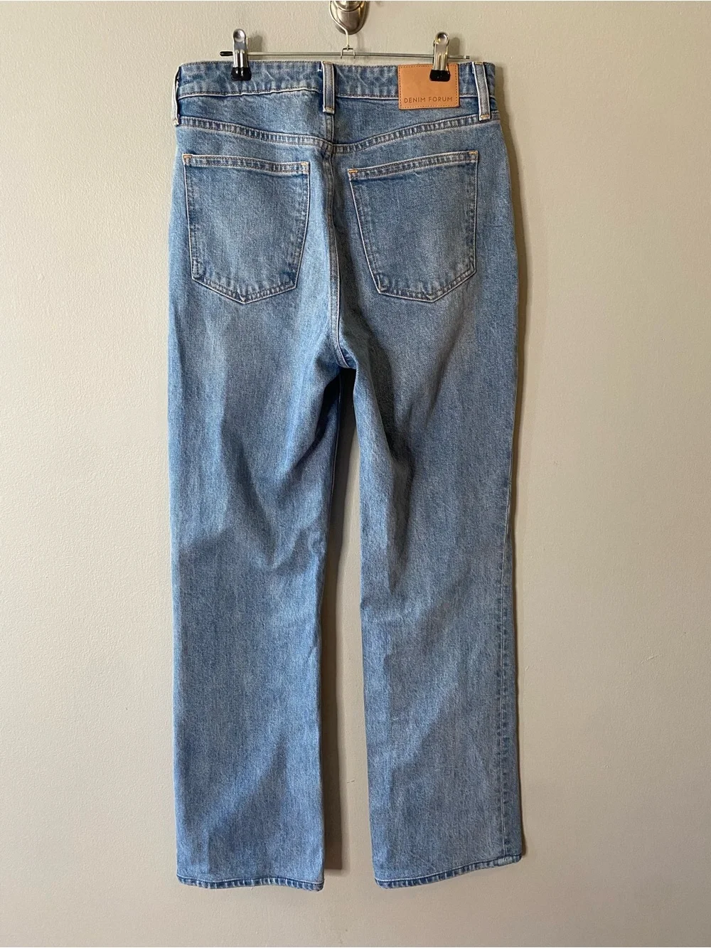 Denim Forum The 90s Nina Hi-Rise Straight Jeans - Picture 5 of 7
